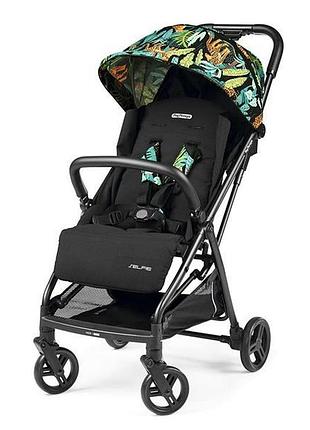 Дитяча коляска peg-perego selfie чорний з тропічним малюнком (ip22000000jl24ro01)