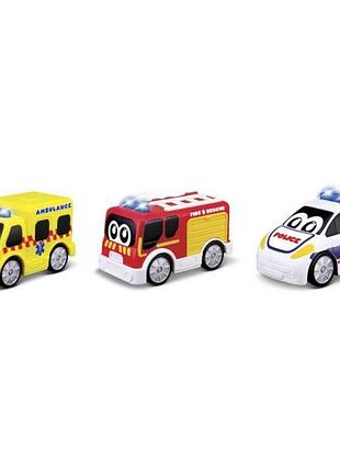 Машинка игрушечная bb junior команда быстрого реагирования в ассорт. (16-85200)