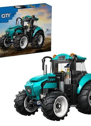 Конструктор lego city трактор 204 деталей (60498)