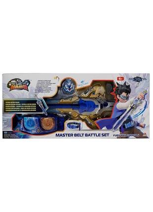 Ігровий набір infinity nado vi master belt battle set яростковий дракон (eu654162)