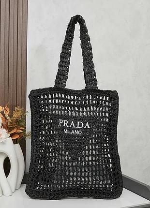 Жіноча сумка-шопер prada