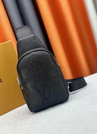 Жіноча нагрудна сумка louis vuitton m46344 (30x17x5 см)
