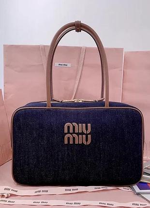 Жіноча сумка miu miu 34x23x12