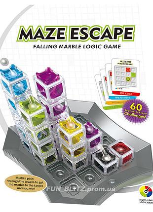 Настільна гра "гравітаційний лабіринт" / гра-головоломка / gravity maze / maze escape / логічна гра
