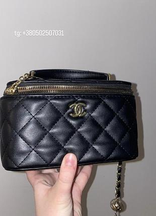 Сумка chanel vanity black 4