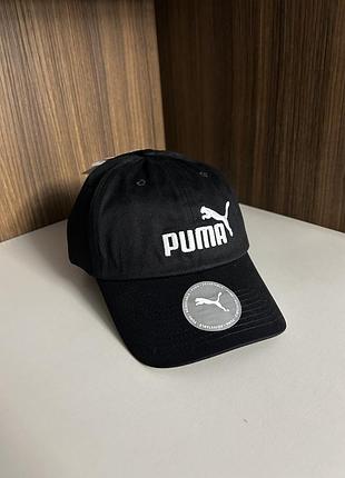 Нова чорна кепка бейсболка puma унісекс