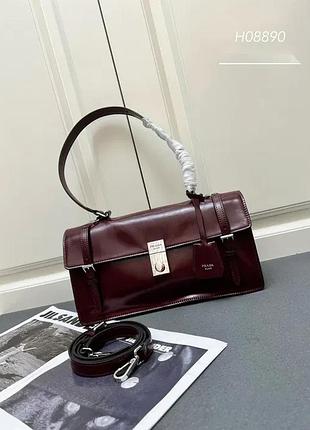 Жіноча сумка на плече prada (32x22x13 см)