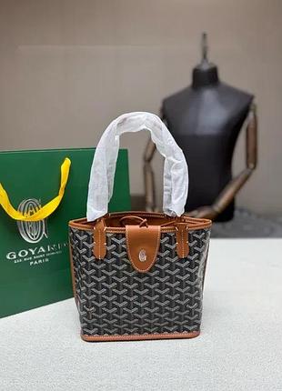 Жіноча сумка-шопер goyard 20x20