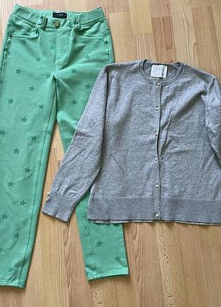 Кофта для девочки в школу, на 9-10 лет,zara