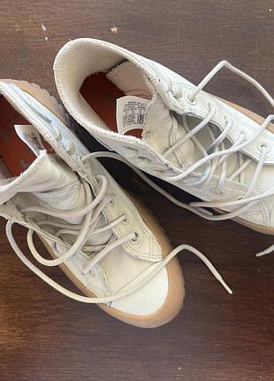 Черевики жіночі converse 35 р. на шнурівці шкіряні