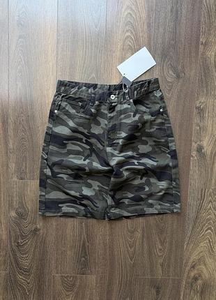 Широкие шорты камо baggy камуфляжные realtree jaded london racer skater y2k sk8 джинсовые wide xl