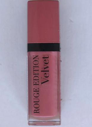 Жидкая помада bourjois rouge edition velvet #07
nude - ist нова