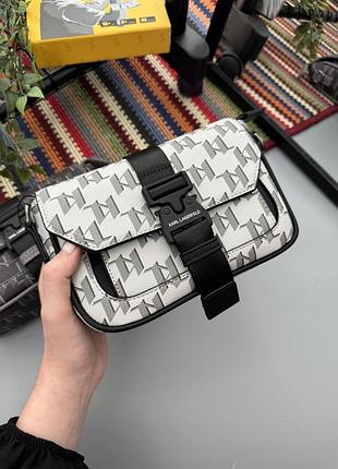 Сумка карл лагерфельд, сумки karl lagerfeld, сумка karl lagerfeld, подарок парню, подарок девушке, karl lagerfeld білий