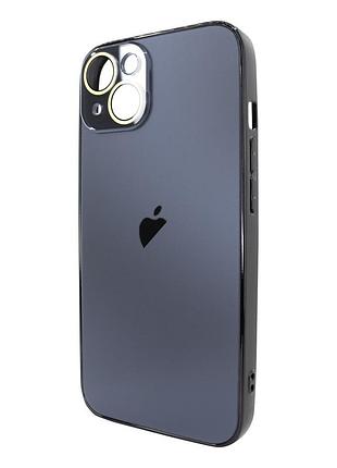 Чехол ag-pc glass для iphone 13 защитный графитовый аксессуар для защиты от ударов и царапин
