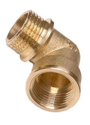 Угольник 1"вз латун., (без покрытия), 1/120 шт