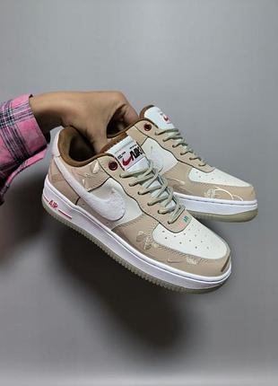 Стильні жіночі кросівки nike air force 1 '07 lx 'year of the rabbit'