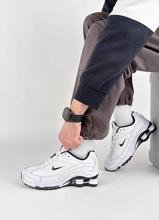 Чоловічі кросівки nike shox ride 2 sp white black