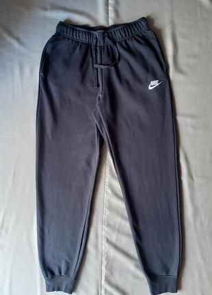 Утеплённые спортивные штаны на манжетах nike 100107
