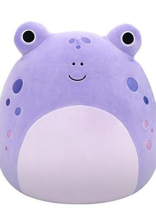 М'яка іграшка squishmallows жаба наомі 30 см (sqcr06625)
