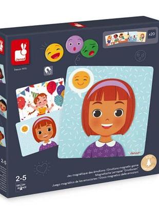 Магнитная игра janod эмоции (j08038)