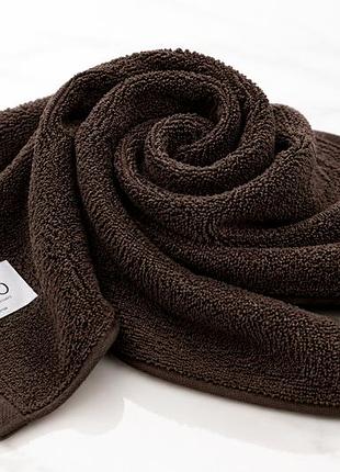 Рушник махровий soho basic chocolate 30х50 см, бавовна 100%, для рук та обличчя, шоколадний