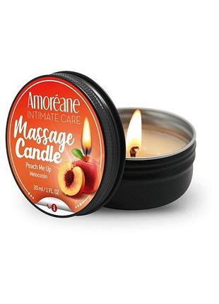 Массажная свеча "соблазнительный персик" amoreane peach me up (30 мл) sexstyle