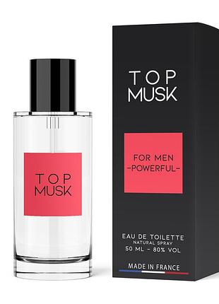 Туалетная вода с феромонами для мужчин top musk, 50 ml sexstyle