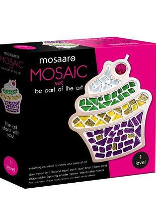 Набор для стеклянной мозаики mosaaro кекс (ma1006)