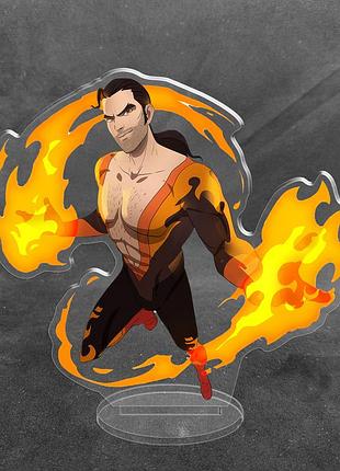 Акриловая коллекционная фигурка dispatch фламбе (flambae) (1) 15 см