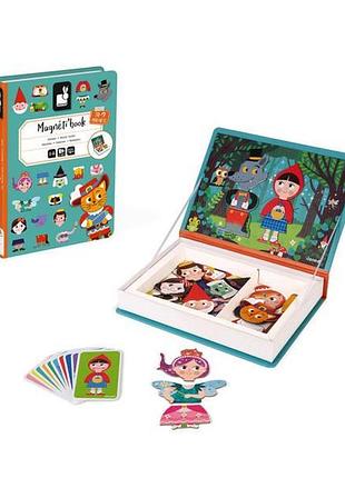 Магнітна книга janod казки (j02588)
