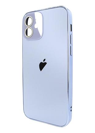 Чохол для iphone 11 ag-pc glass захисний синій для надійного захисту від ударів і подряпин