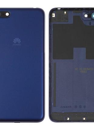 Задняя крышка huawei y5 (2018), y5 prime (2018) синяя