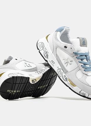 Чоловічі кросівки premiata mase grey white 41-43-44-45