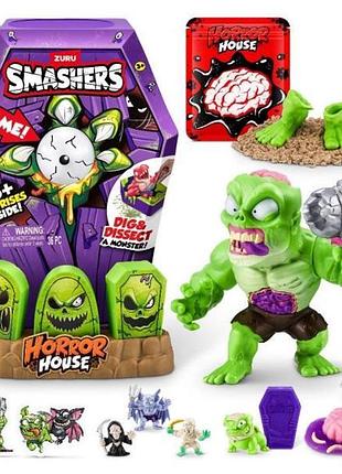Игровой набор smashers большой дом ужасов зомби (74124b)