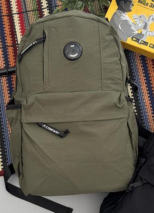 Cp company рюкзак / рюкзаки шкільні / сп компані / рюкзак чоловічий / рюкзак підлітковий оливковий