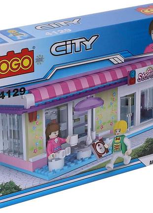 Конструктор cogo кофейня, 313 деталей