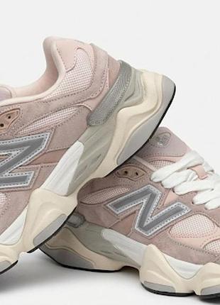 Кросівки new balance 9060 жіночі кросівки нью беленс 9060 шкіра натуральний замш.