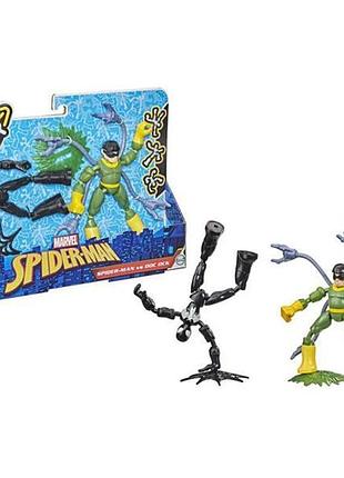 Фигурка hasbro bend and flex человек-паук против дока (f0239)