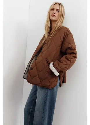 Стеганая куртка zara