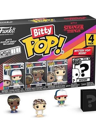 Набір фігурок сюрприз funko pop! bitty дуже дивні справи серія 2 (83662)