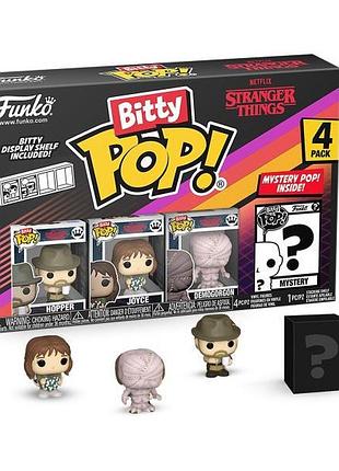 Набір фігурок сюрприз funko pop! bitty дуже дивні справи серія 4 (83664)