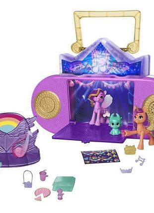 Ігровий набір my little pony будинок музики (f3867)