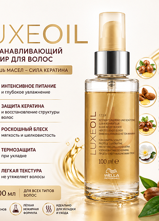 ​відновлювальний еліксир для волосся wella sp luxe oil reconstructive elixir (100 мл)