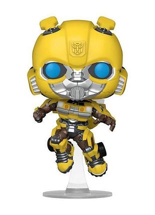 Фигурка funko pop! трансформеры бамблби в прыжке 10 см (63954)
