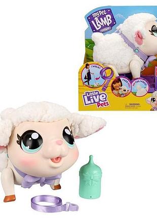 Інтерактивна іграшка moose little live pets мій улюбленець маленький ягня (26476)
