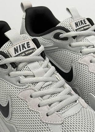 Nike zoom winflo light grey black 4