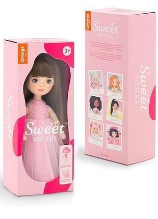 Лялька orange sweet sisters софі в рожевому платті (ss03-03)