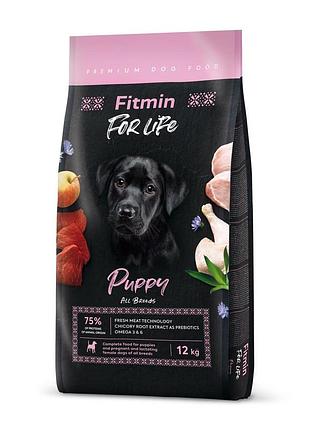 Fitmin dog for life puppy (для щенков всех пород собак), 2,5 кг, 511114067, в наличии