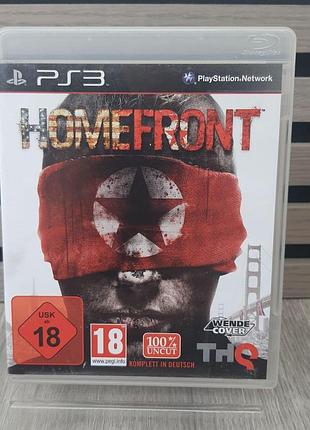 Дисковая версия игры homefront (ps3) bles00962 ru локализация