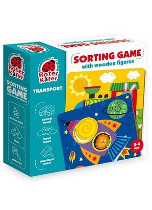Игра-сортер roter kafer транспорт (rw4203)